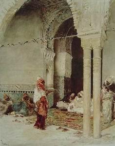 unknow artist Arab or Arabic people and life. Orientalism oil paintings 220 Germany oil painting art